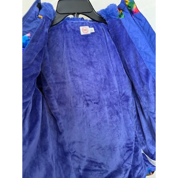 COPY - Wonder Nation Girl's Printed Stars Bubble Jacket/Coat - Picture 6 of 8